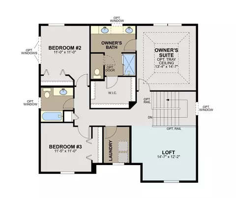 Floorplan - 6615 Bluestem Way, Excelsior, MN 55331 photo 2 of 3