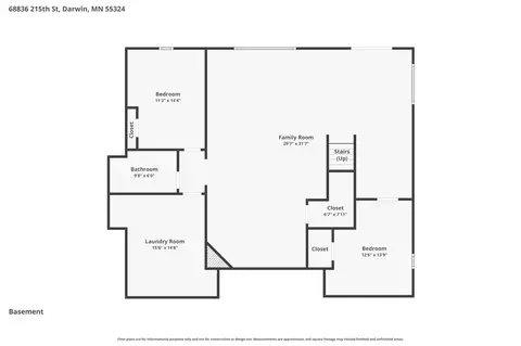 Floorplan - 68836 215th St, Darwin, MN 55324 photo 3 of 3