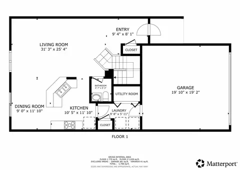 Floorplan - 1715 Talon Trl, Eagan, MN 55122 photo 1 of 2