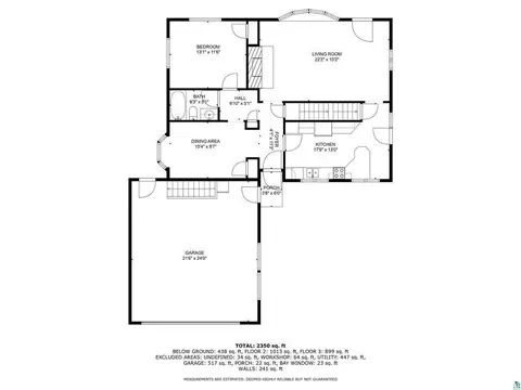 Floorplan - 540 W Redwing St, Duluth, MN 55803 photo 2 of 4