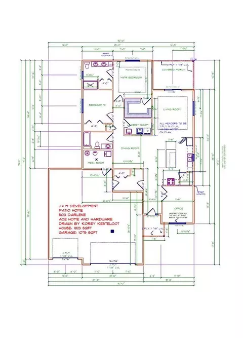 Floorplan - 503 Darlene Dr, Marshall, MN 56258 photo 1 of 1