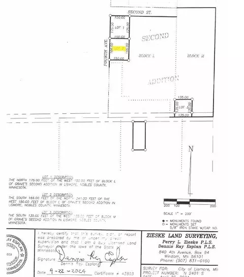 tbd 4th St, Lismore, MN 56155
