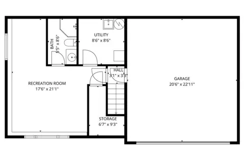 Floorplan - 3831 Windcrest Ct, Eagan, MN 55123 photo 2 of 2