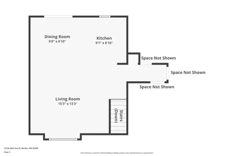 Floorplan - 12126 40th Ave SE, Becker, MN 55308 photo 8 of 9