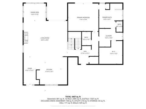 Floorplan - 3632 Crimson Loop S, Fargo, ND 58104 photo 1 of 4