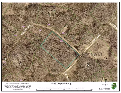 4853 Iroquois Loop, Motley, MN 56466