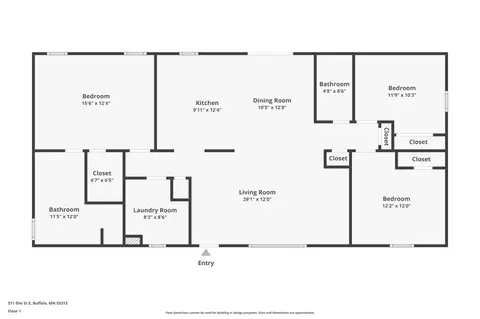 Floorplan - 511 Elm St E, Buffalo, MN 55313 photo 3 of 3