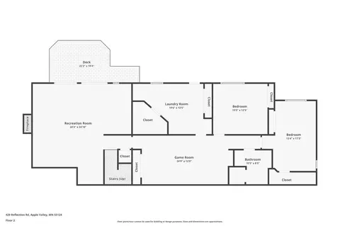 Floorplan - 429 Reflection Rd, Apple Valley, MN 55124 photo 2 of 2