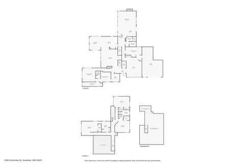 Floorplan - 2150 Crestview Dr, Excelsior, MN 55331 photo 1 of 4