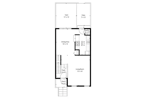 Floorplan - 2122 22nd St E, Minneapolis, MN 55404 photo 1 of 4