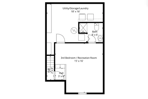 Floorplan - 2122 22nd St E, Minneapolis, MN 55404 photo 3 of 4