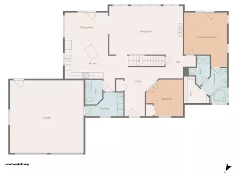 Floorplan - 2095 80th St, Somerset, WI 54025 photo 1 of 5