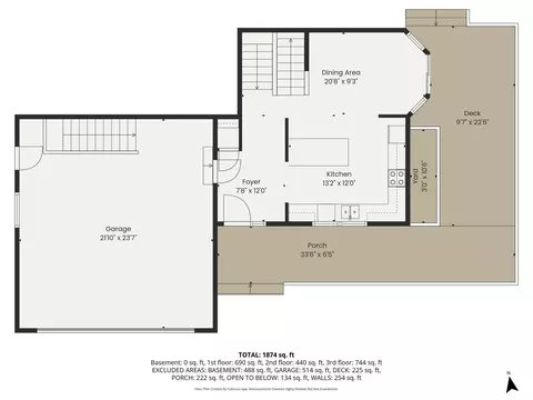 Floorplan - 14435 Pineview Dr, Becker, MN 55308 photo 2 of 5
