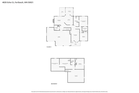 Floorplan - 4820 Echo Ct, Faribault, MN 55021 photo 1 of 1