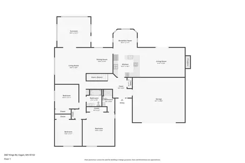 Floorplan - 2067 Kings Rd, Eagan, MN 55122 photo 2 of 3
