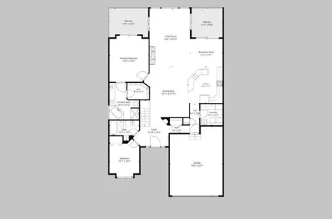 Floorplan - 11366 Hillcrest Dr N, Champlin, MN 55316 photo 1 of 3