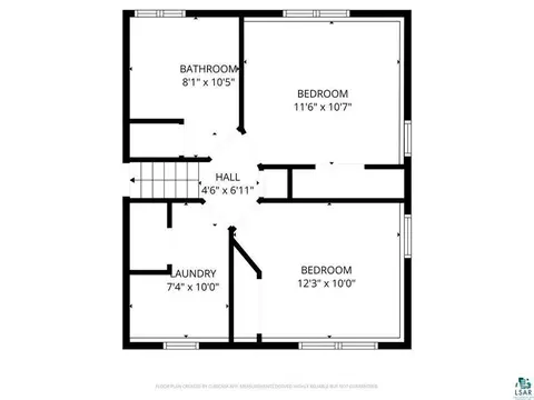 Floorplan - 2538 E Garrison Rd, Foxboro, WI 54836 photo 1 of 4