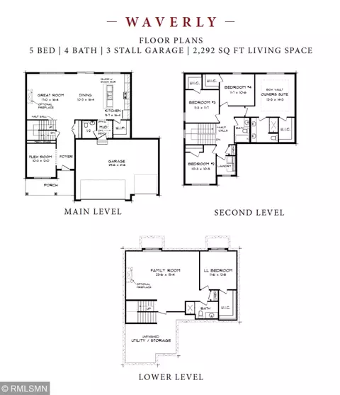 Floorplan - 2702 Jacamar Ave NE, Saint Michael, MN 55376 photo 1 of 1