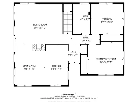 Floorplan - 7024 Van Rd, Duluth, MN 55803 photo 2 of 3