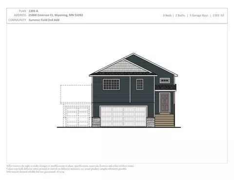 25868 Emerson Ct, Wyoming, MN 55092