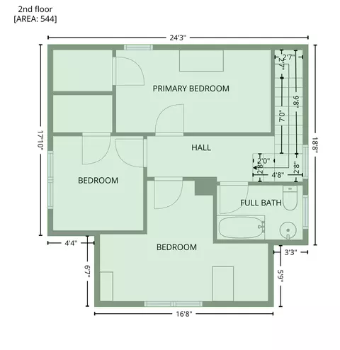 Floorplan - 147 18th Ave N, Saint Cloud, MN 56303 photo 4 of 6