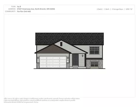 37537 Greenway Ave, North Branch, MN 55056