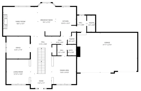 Floorplan - 3742 Crosscliffe Path, Rosemount, MN 55068 photo 1 of 4