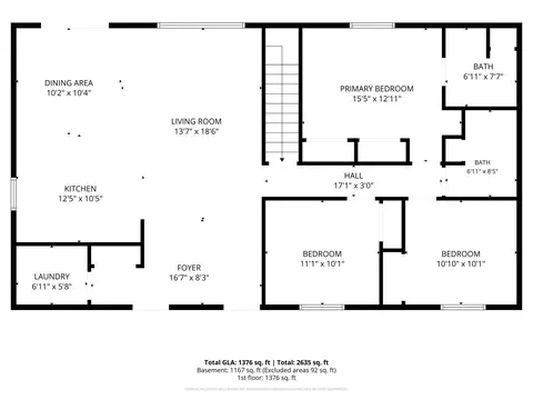 Floorplan - 4914 Cedar Scenic Rd, Baxter, MN 56425 photo 1 of 3
