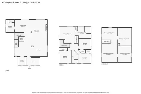 Floorplan - 6734 Quiet Shores Trl, Wright, MN 55798 photo 4 of 4