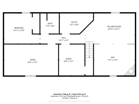 Floorplan - 7794 Gilbert Ln, Brainerd, MN 56401 photo 1 of 3
