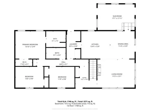 Floorplan - 7794 Gilbert Ln, Brainerd, MN 56401 photo 2 of 3