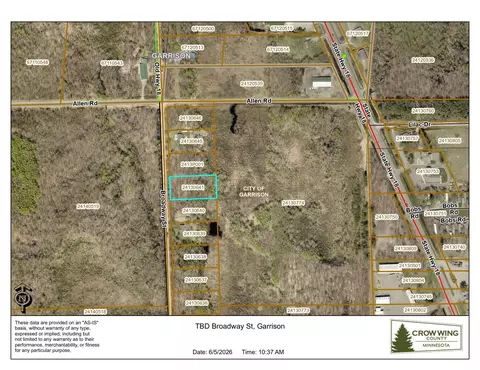 tbd Broadway St, Garrison, MN 56450
