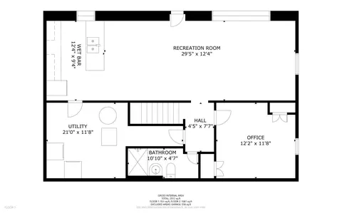 Floorplan - 8336 Ewing Rd, Bloomington, MN 55431 photo 2 of 3
