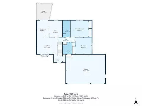 Floorplan - 6312 Stark Rd, Harris, MN 55032 photo 1 of 3