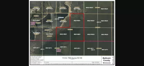 tbd Konig Rd NE, Waskish, MN 56685