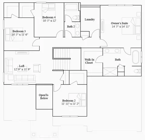 Floorplan - 1061 Aster Blvd, Rosemount, MN 55068 photo 2 of 3