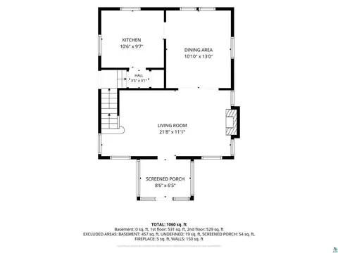 Floorplan - 928 N 19th Ave E, Duluth, MN 55812 photo 2 of 3