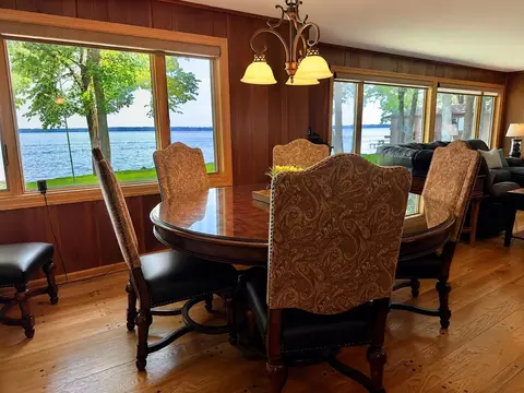 Dining - 4563 Pine Point Cir NW, Walker, MN 56484 photo 4 of 5