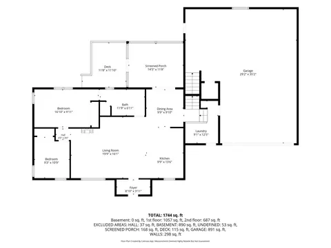 Floorplan - 404 Paquin St E, Waterville, MN 56096 photo 2 of 3