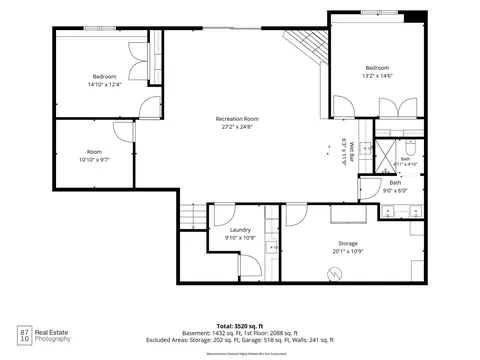 Floorplan - 8524 Haeg Dr, Bloomington, MN 55431 photo 2 of 3