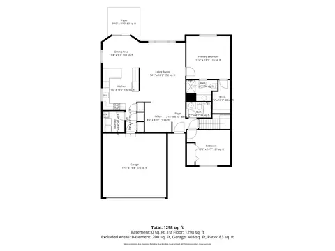 Floorplan - 1235 35th Ave N, Saint Cloud, MN 56303 photo 1 of 2