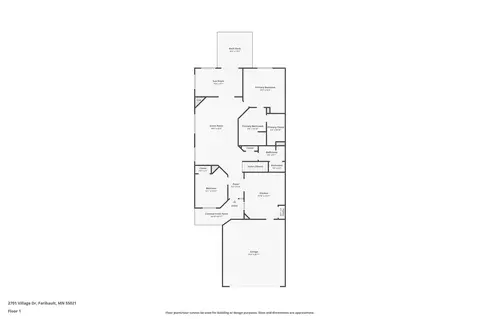 Floorplan - 2701 Village Dr, Faribault, MN 55021 photo 1 of 2