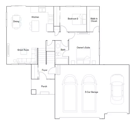 Floorplan - 1257 Deerpath Dr NE, Hanover, MN 55341 photo 1 of 2