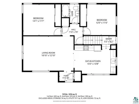 Floorplan - 19 E Buffalo St, Duluth, MN 55811 photo 2 of 4