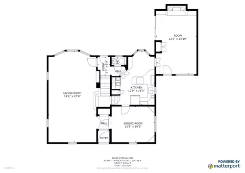 Floorplan - 420 9th St SW, Willmar, MN 56201 photo 2 of 3