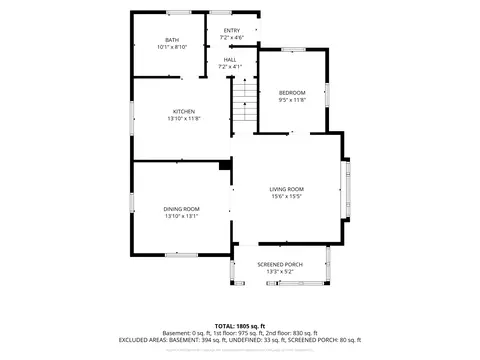 Floorplan - 103 N 3rd St, Kiester, MN 56051 photo 2 of 3