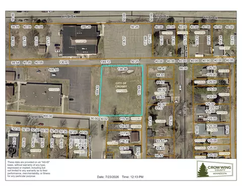 tbd Poplar St, Crosby, MN 56441