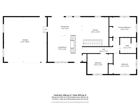 Floorplan - 475 Riverside St, Mora, MN 55051 photo 1 of 3