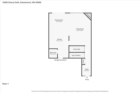 Floorplan - 15595 Cherry Path, Rosemount, MN 55068 photo 2 of 4