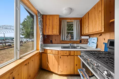 Kitchen - 27869 Kovarik Rd, Webster, WI 54893 photo 2 of 4